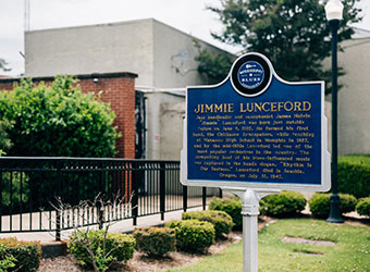Jimmie Lunceford Historical Marker