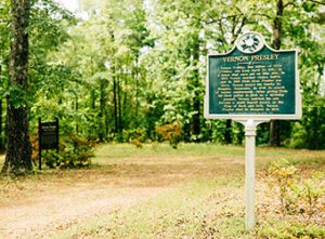 Vernon Presley Historical Marker